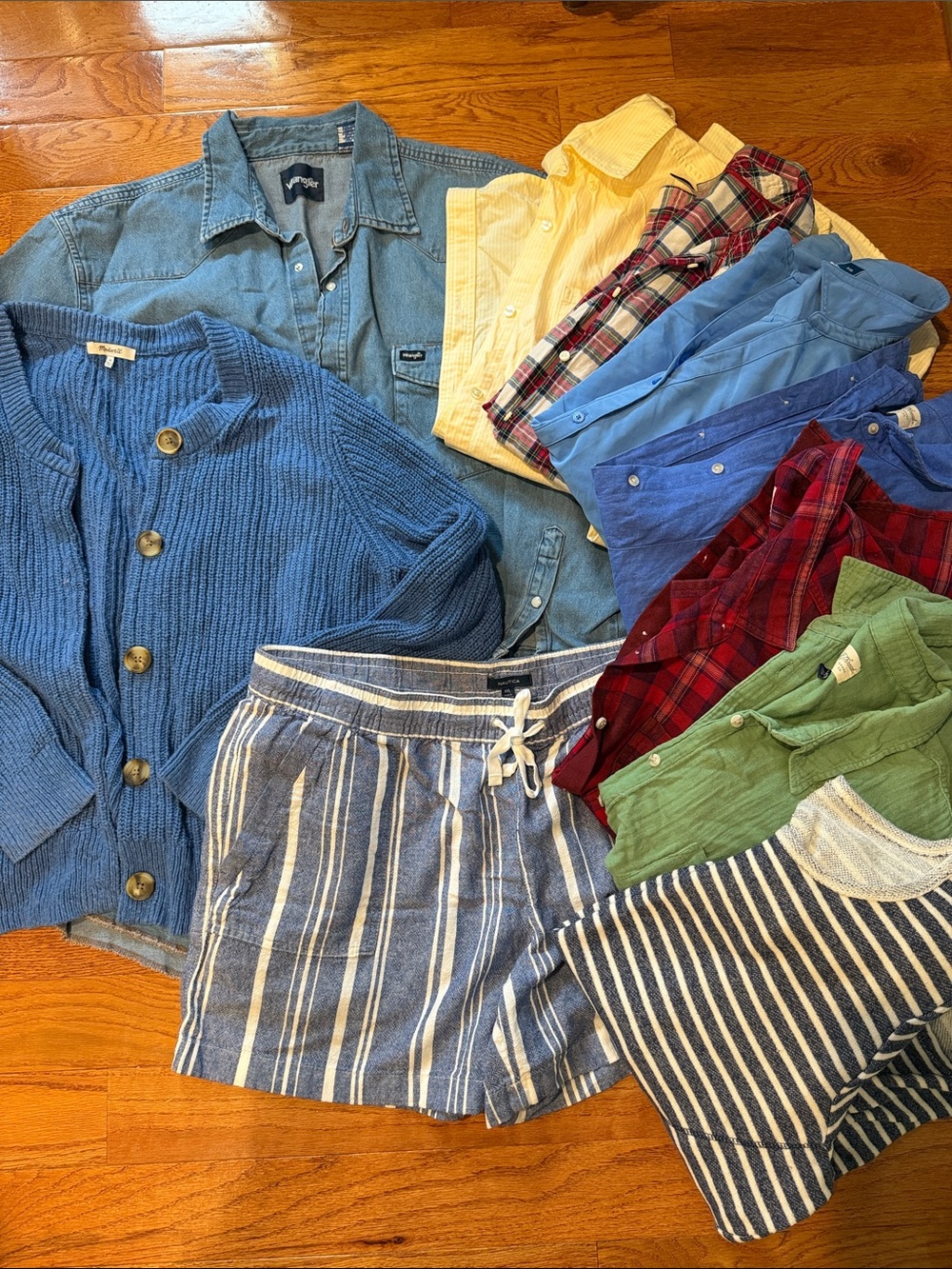Women’s XXL/2X Bundle- 10 pieces- Brands incl Madewell, Wrangler, LL Bean + more